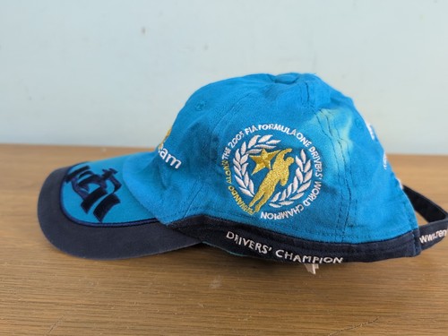 RENAULT F1 - MENS VINTAGE RENAULT F1 TEAM 2005 BLUE BASEBALL CAP Size OSFA - Picture 4 of 16