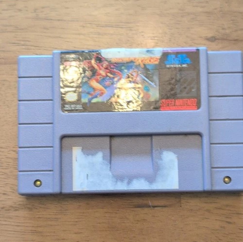 New ListingSETA Kendo Rage Super Nintendo SNES 1993 NTSC-U/C Action Rental Cartridge
