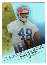 2004 Upper Deck Reflections - Rookie Reflections Jason Peters #223 /1150 (RC)