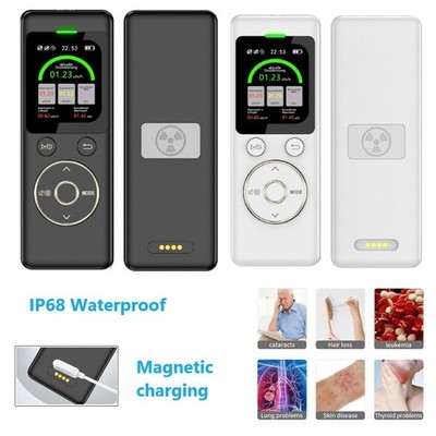 Nuklear Strahlungsmesser 2.0'' TFT Display wasserdicht Beta Gamma Röntgen