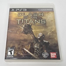 Clash of the Titans Video Game Sony PlayStation 3 Ps3 No Manual Bandai 2010