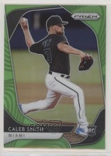 2020 Panini Prizm Tier III Lime Green Prizm 26/125 Caleb Smith #236 0jx5