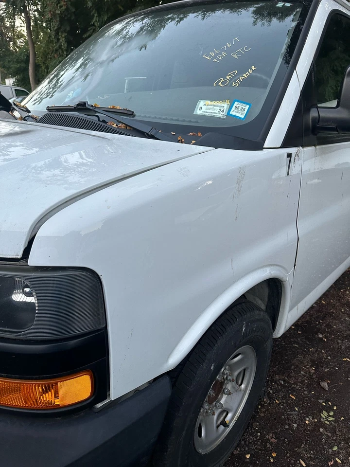 Used Front Left Fender fits: 2018 Chevrolet Express 2500 van Front Left Grade A - Image 3 of 4