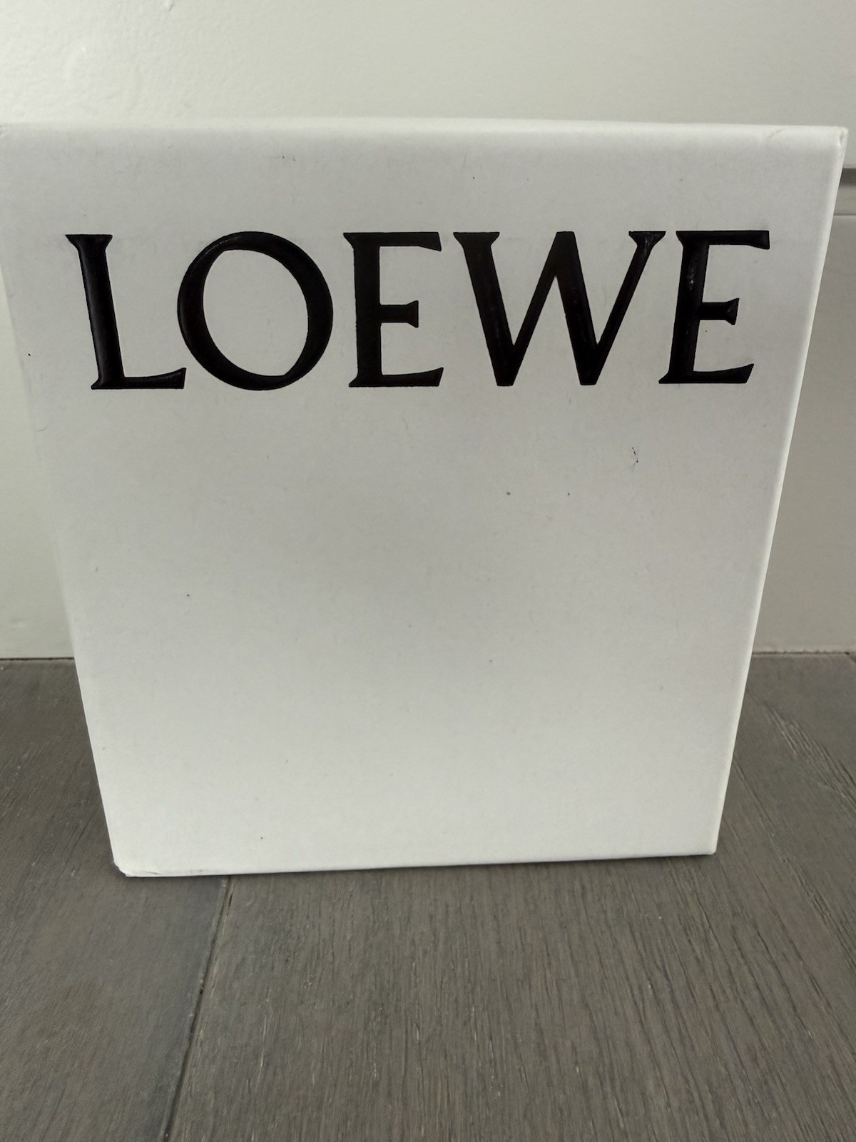 Loewe Sand Small Card Wallet Gold-Tone Logo Folding Credit Card Women's