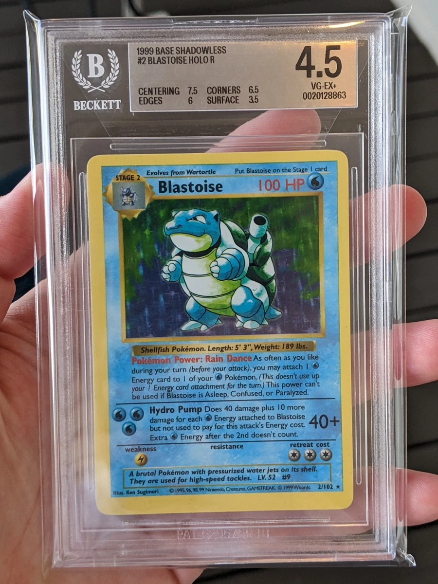 Shadowless Blastoise Individual Cards for sale - eBay
