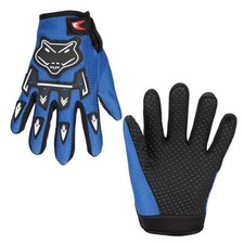 Kids Dirt Bike Gloves - Youth Motorcycle Gloves for Boys  Girls Blue