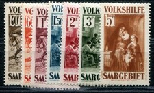 SAAR 1931 151-157 * JUEGO AYUDA POPULAR IMPECABLE 250€(39959