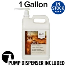 UltraCruz Canine Liquid Joint Health Supplement for Dogs, 1 gallon with pump