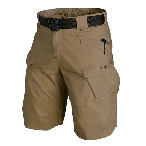 Mens Cargo Work Shorts 10 Pockets Outdoor Waterproof Hiking Fishing Track Shorts - Picture 23 of 37