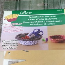 Clover Basket Frame Kit Oval/Small 8422 New In Package