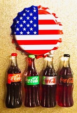 3D Mini Food Drinks Soda Coca-Cola Coke Bottles Fridge Magnets Handmade Lot4