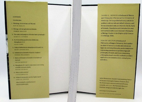Being, Nature, and Life in Aristotle: Essays in Honor of Allan Gotthelf - Imagen 2 de 3