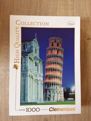 CLEMENTONI Puzzle 1000 High Quality, Pisa, Italien, Schiefer Turm von Pisa