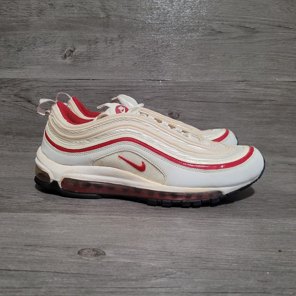 Nike Air Max 97 V Day Retro 2008 Men's Size 10 White Red 312641-162