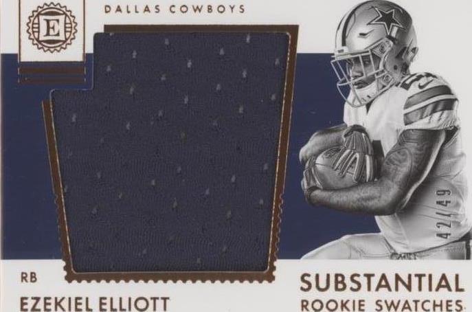 2016 Panini Encased Ezekiel Elliott #4 - 1 of 2