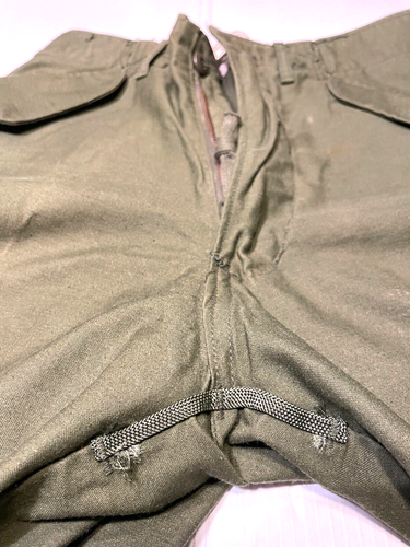 PANTALÓN DE CAMPO ERA VIETNAM OG-107 RESISTENTE AL VIENTO M65 CLIMA FRÍO (PEQUEÑO CORTO) - Imagen 14 de 19
