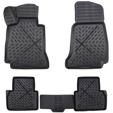 ELMASLINE 3D Gummimatten Set für MERCEDES E-KLASSE W213 ab 2016 Design Fußmatten