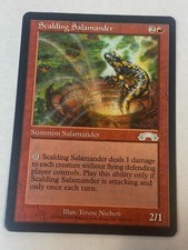 Scalding Salamander -  Magic the Gathering MTG Exodus Single Card