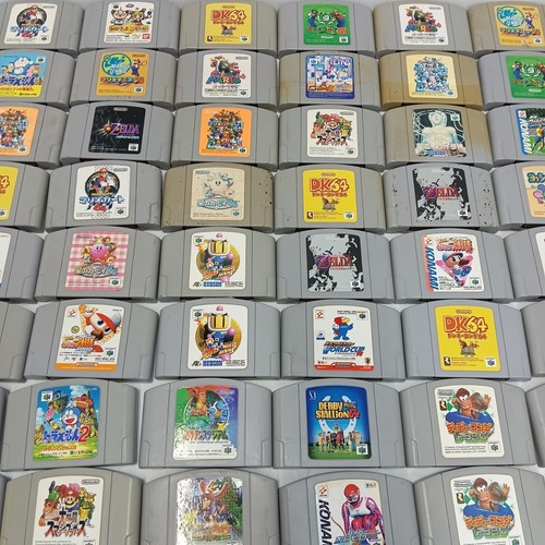 lot of50 Nintendo 64 N64 kuchibashi17 DK64 ZELDA SUPERMARIO Japan game
