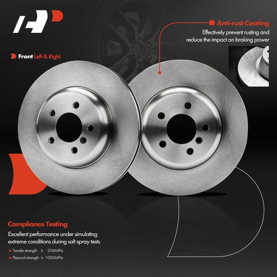 EBC BSD Front Rotors (355x32mm) | 08-13 Infiniti FX50 5.0 main image 0