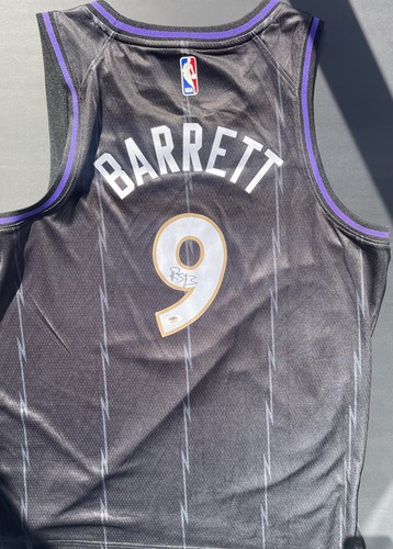 RJ Barrett Signed Autographed Toronto Raptors Jersey Psa/Dna Coa Canada - Picture 3 of 4
