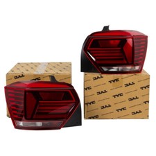 2x TYC Heckleuchte Rückleuchte für VW POLO 6 (AW1 BZ1) hinten links + rechts