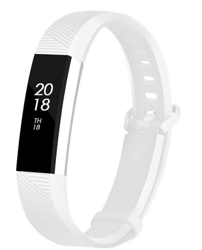 Fitbit Alta/Alta HR Bands Soft Sport Silicone - White - 第 2/2 張圖片