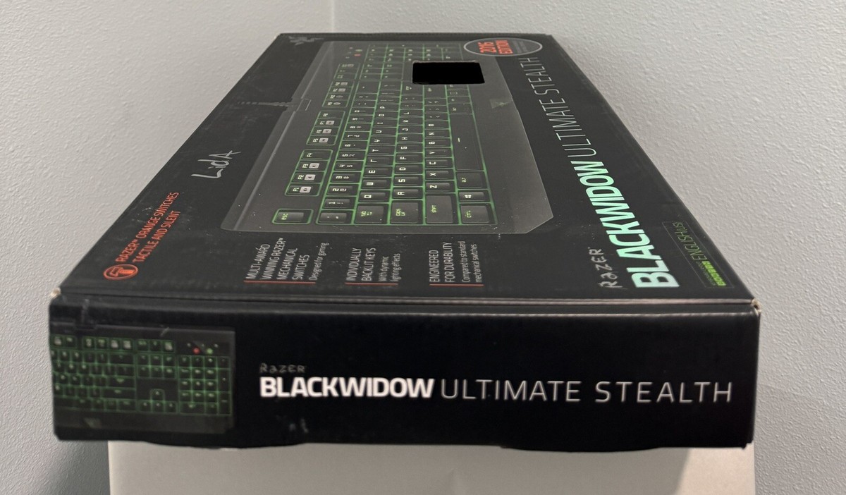 Razer BlackWidow Ultimate 2016 - Backlit Mechanical Gaming