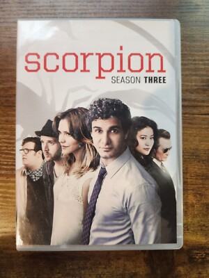 Scorpion: Season Three (DVD, 2016) VERY GOOD