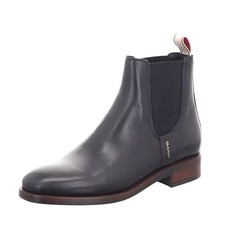 GANT Ladies Black Leather Low Heels Pull On Chelsea Boots Size EU 36 UK 3