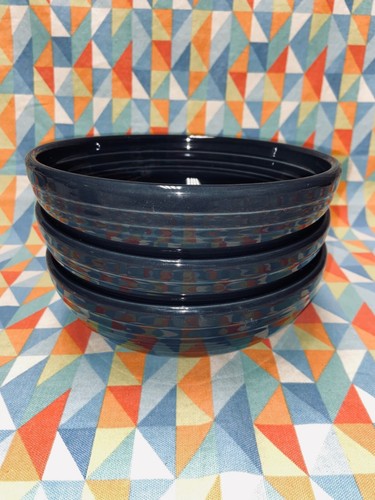 NEU FIESTA Schiefergrau Set 3 BISTROSCHALEN mittelgrau 38 Unzen FIESTAWARE KOSTENLOSER VERSAND - Bild 3 von 5