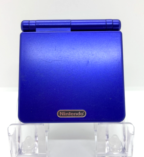 Nintendo Game Boy Advance SP Azurite Blue AGS-001 Console Boxed Japan Import - Picture 3 of 22