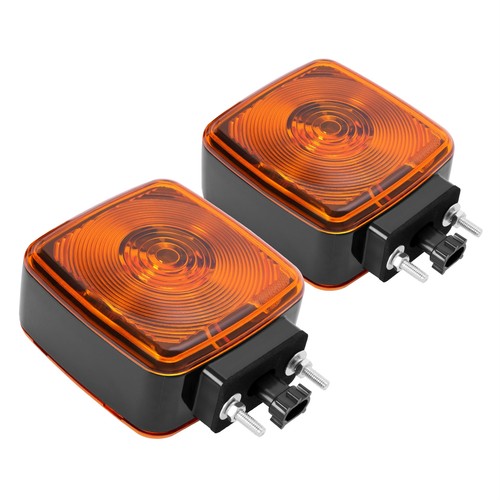 2pc For Chevrolet Kodiak GMC Topkick 1990-2009 Fender Lamp Turn Signal Light Set - Picture 11 of 15