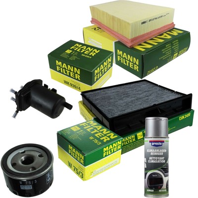 MANN-FILTER Innenraumfilter Pollenfilter mit Aktivkohle CUK 2430 Renault