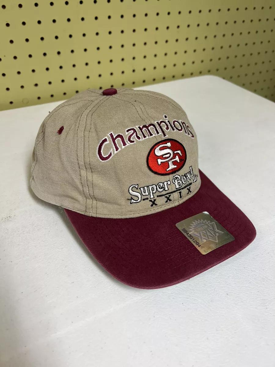 NFL San Francisco 49ers Super Bowl Champions Commemorative Cap 