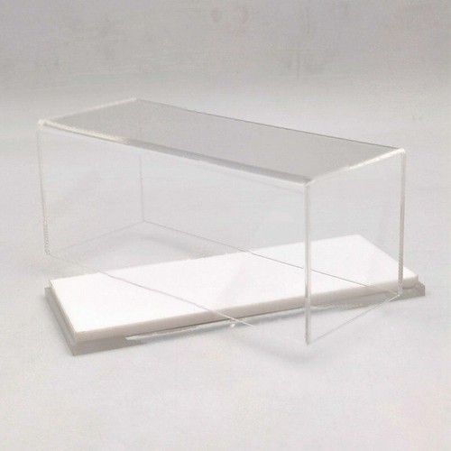 1/43 Modelo Coche Acrílico Estuche Vitrina Transparente A Prueba de Polvo Cuero Base Lotes - Imagen 20 de 20