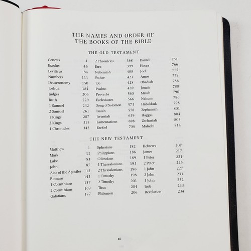 Cambridge Holy Bible NRSV Wide Margin Old & New Testament 1989 Cabra Leather - Picture 5 of 10