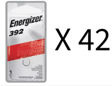 42 Total Batteries Energizer 1.5V Button Cell Batteries, 392BPZ, 7 Packs of 6