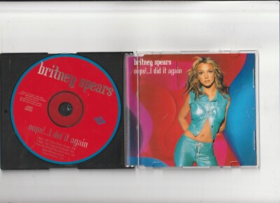 Britney Spears Oops I did it again CD Maxi Single