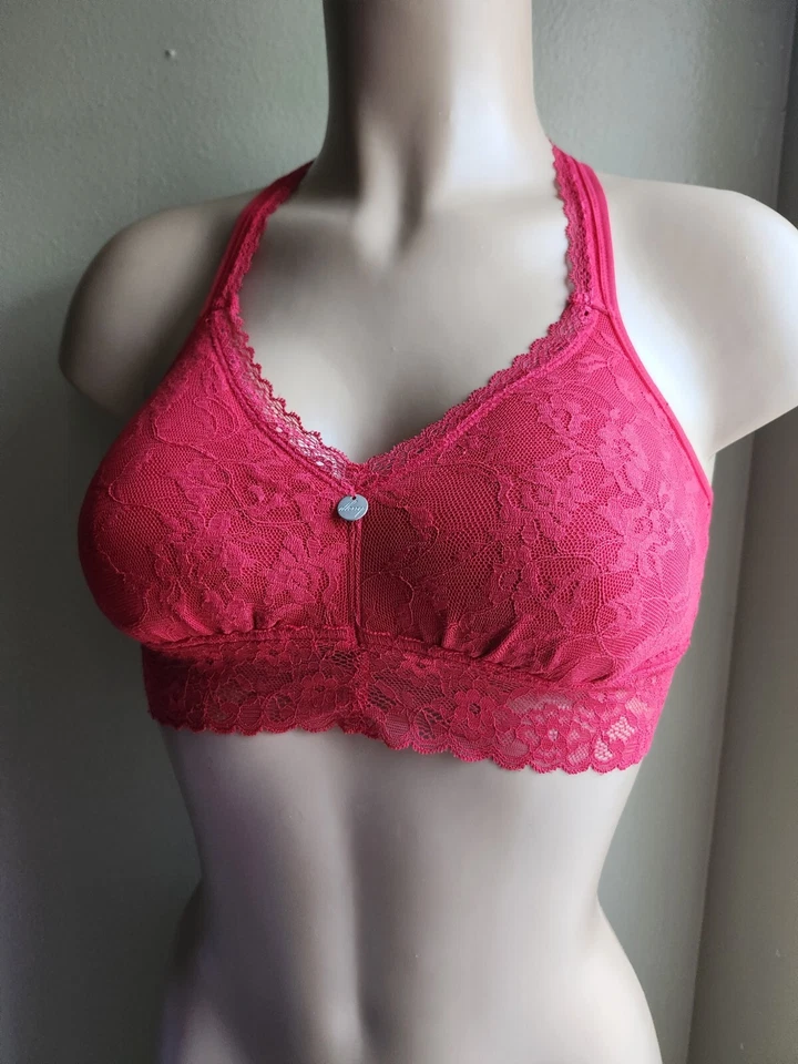 Кружевной бюстгальтер DKNY Signature DK4081 красный средний - Изображение 4 из 4