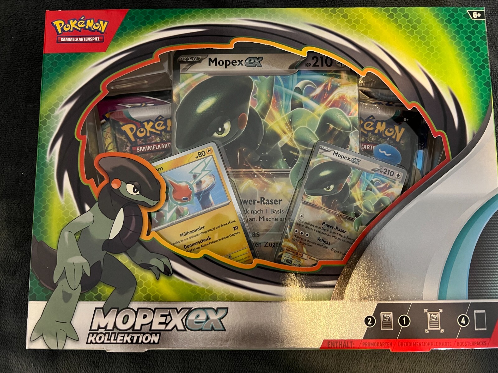Nintendo Pokemon Mopex Ex Kollektion Sammelkartenspiel (55025) Neu Ovp