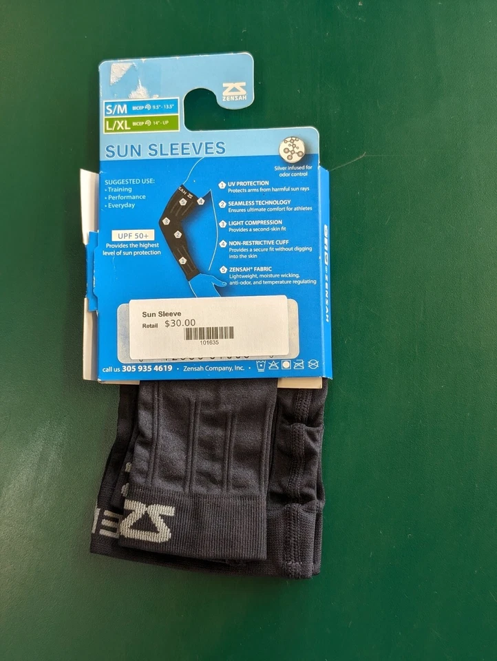 Zensah Sun Sleeve size S/M, UPF 50+ - Image 2 of 2
