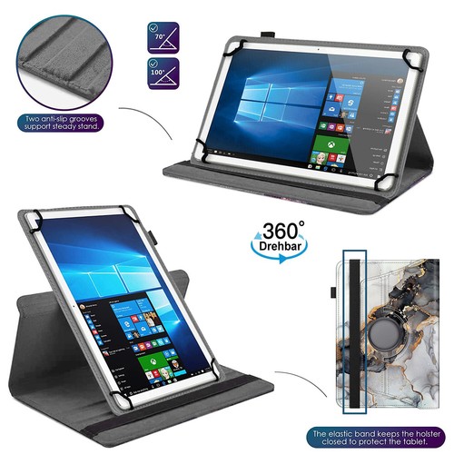 *360°Universal Schutzhülle für 7-8 Zoll Tablet Drehbar Verstellbare Case Cover - Bild 57 von 63