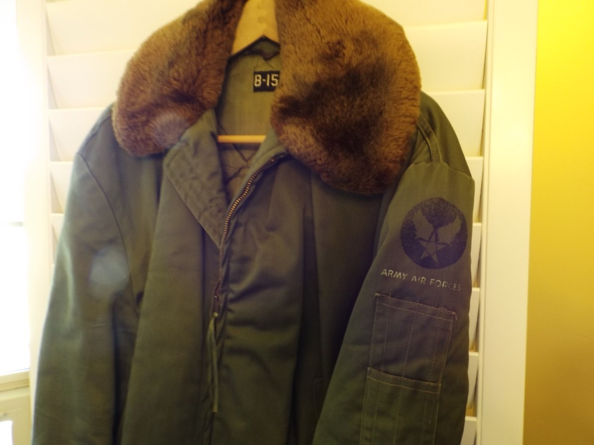 ジャケット・アウター us army airforces B-15 flight jacket 40s 40's] WWⅡ U.S.ARMY Air Force Type B-15A Flight Jacket