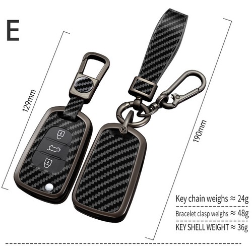 For Hyundai I20 I30 X35 Veloster 954301J000 3Button Metal Car Key Cover Fob Case - Picture 5 of 13