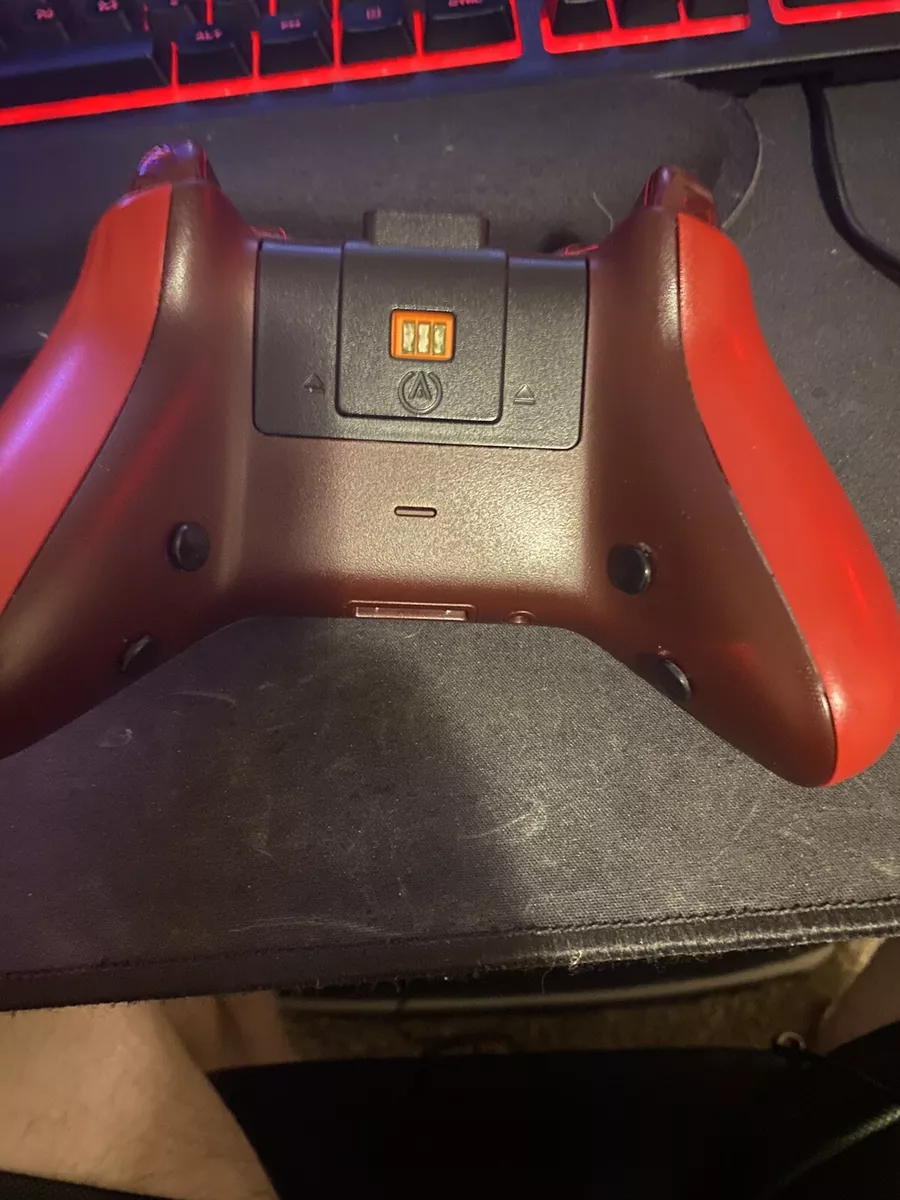 Red Xbox One Battle Beaver Controller. Check Item Description