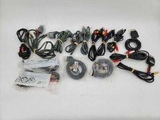 Lot of 15 Xbox 360 AV Cables Black and Grey EB-5965