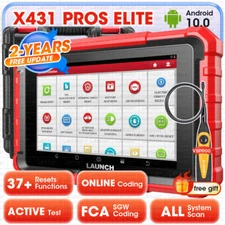 2025 LAUNCH X431 Pro Elite V+ PRO5 PAD V Bidirectional Diagnostic Scanner Coding