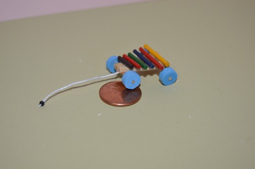 Miniature Xylophone in 1:12 doll scale - Picture 7 of 12