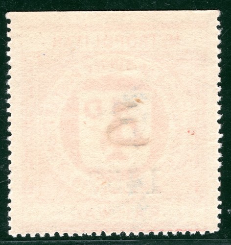 GB METROPOLITAN RAILWAY KGV Letter Stamp 3d/4d Red (1928) Surcharge Mint YOW71 - Picture 2 of 6